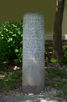 Gedenkstein SalzstraÃe