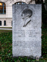 Gedenktafel - Karl Gayer - Gedenktafel - Karl Gayer (2011)