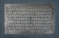 Bodenplatte fÃ¼r die getÃ¶teten Landespolizisten - Bodenplatte fÃ¼r die getÃ¶teten Landespolizisten (2008)