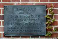 Gedenktafel fÃ¼rJames Loeb - Gedenktafel fÃ¼rJames Loeb (2012)