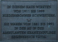 Gedenktafel - Niederbronner Schwestern - Gedenktafel - Niederbronner Schwestern ()