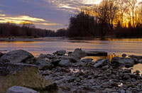 Abendstimmung am Flaucher - Abendstimmung am Flaucher ()