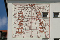 Sonnenuhr Schulmeierweg / FÃ¼rstenriederstraÃe